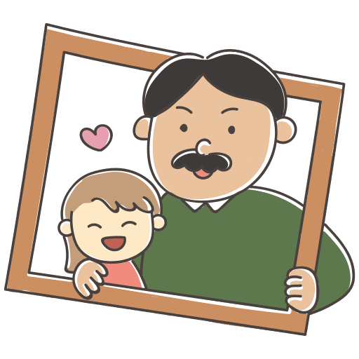 Father son frame